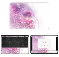 decalrus - Protective Decal Floral Skin Sticker for Dell ChromeBook 5190 (11.6" Screen) case Cover wrap DEchrmbk11_5190-110