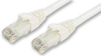 Lynn Electronics ECAT5-4PR-25WHB 25-Feet White Booted Patch Cable, 5-Pack
