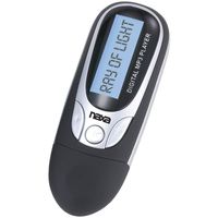 NAXA Electronics NM-105BK MP3/WMA/WAV Player with 4 GB Built-in Flash Memory, LCD Display, PLL Digital FM Radio and Built-in USB Plug Adaptor