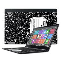 Mightyskins Skin Compatible with Lenovo Yoga 710 15.6" - Composition Book | Protective, Durable, and Unique Vinyl Decal Wrap Cover | Easy to Apply, Remove, and Change Styles | Made in The USA