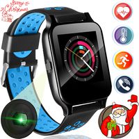 Smart Watch for Men Women with Blood Pressure Heart Rate Monitor Fitness Tracker Sport Outdoor Activity Tracker Wrist Wearable Watch Smart Bracelet Sync Call SMS Great Xmas Holiday Birthday Gifts