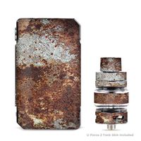 IT'S A SKIN Decal Vinyl Wrap for VooPoo Drag Mini & UForce T2 Tank Vape Sticker Sleeve Cover/Rust Corroded Metal Panel Damage