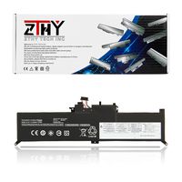 ZTHY 00HW026 00HW027 Laptop Battery Replacement for Lenovo ThinkPad Yoga 260 Series Notebook OOHW027 SB10F46464 SB10F46465 44Wh 2895mAh 4-Cell 15.2V
