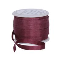 Threadart 100% Pure Silk Ribbon - 4mm Cocoa - No. 563-3 Sizes - 50 Colors