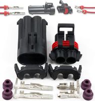 Aptiv/Delphi Metri-Pack 43amp 2-Pin Seal 480 Series 2-Conductor Connector w/10-12 AWG