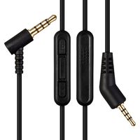 Replacement Cable Lead With Inline Remote & Microphone For Bose QuietComfort 3 (QC3) Headphones