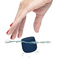 Lexon MINO X - Floatable Water Resistant IPX7 Portable Bluetooth Speaker - 3W - Dark Blue