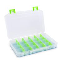 Lure Lock Tackle Box - Large - with Proprietary Gel Technology to Keep Lures in Place