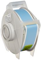 Brady 97744 GlobalMark 100' Length x 1.125" Width, B-569 Hi-Performance Polyester, Sky Blue Industrial Label Maker Tape