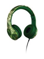 New! LilGadgets Connect+ PRO Kids Premium Volume Limited Wired Headphones with SharePort (Children) - Digital Camo