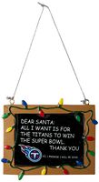 Tennessee Titans Resin Chalkboard Sign Ornament