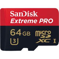 Sandisk Extreme Pro 64 GB MICROSD Extended Capacity - 96-V0KT-6D5O