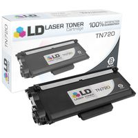LD Compatible Toner Cartridge Replacement for Brother TN720 (Black)