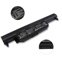 Yongerwy A32-K55 Laptop Battery for A45A A55 A75 A95 K45 K55 K75 R400 R500 R700 U57 X45 X55 X75 A45DE A45DR A45N A45V A45VD A45VG A45VM A45VS fits A33-K55 A41-K55 A42-K55 10.8V 4700MAH 6 Cell