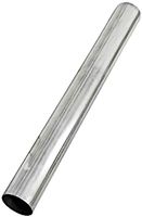 TOTALFLOW TF-P222 409 Stainless Steel Straight Tube 2.5" O.D. 20" Length Exhaust Pipe (Outer Diameter)