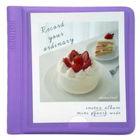 Fujifilm Instax Square Instant Film Square Photo Album 29Pockets Purple