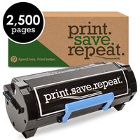 Print.Save.Repeat. Dell RGCN6 Remanufactured Toner Cartridge for B2360, B3460, B3465 [2,500 Pages]