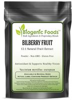 Bilberry Fruit - 12:1 Natural Fruit Powder Extract (Vaccinium myrtillus -European), 25 kg