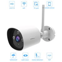 Outdoor Bullet Camera,Wireless IP Security Surveillance Waterproof 1080P HD Video Webcam Pro Motion Detection, Alarm and Night Vision for Home Protection