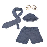 Infant Photo Suits Newborn Baby Photography Clothes Set Cute Photograph Props Hat Necktie Pants Glasses Outfits for Boys Girls