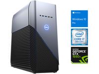 Dell Inspiron 5680 Gaming Desktop, Intel Core i7-9700 Upto 4.7GHz, 64GB RAM, 1TB SSD, NVIDIA GeForce GTX 1660 Ti, HDMI, DisplayPort, DVI, Wi-Fi, Bluetooth, Windows 10 Pro
