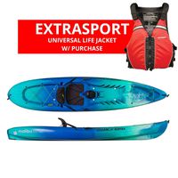 Ocean Kayak Malibu 9.5 Recreational Kayak, Lemongrass Camo