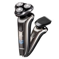 Electric Shaver for Men, RENPHO 3D Rotary Shaver Razor 2 in 1 Wet & Dry Waterproof Electric Razor USB Rechargeable Beard Pop-up Trimmer Cordless Foil Shaver, Best Gift For Father Husband Boyfriend