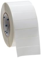 Brady THT-18-424-3 3" Width x 1" Height, B-424 General Purpose Paper, Matte Finish White Thermal Transfer Printable Label (3000 per Roll)