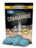 Walex CMDOBG Commando Black Holding Tank Cleaner Drop-Ins, Ocean Mist Scent (1 Year Supply)