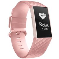 Recoppa Compatible with Fitbit Charge 3 Bands for Women Men Large Small, Adjustable Replacement Wristbands for Fitbit Charge 3 and Fitbit Charge 3 SE