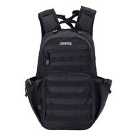 JINFIRE Military Tactical Backpack Molle Bag Backpacks Assault Pack Army Rucksacks for Hiking, Camping, Trekking, 17.5L, Black