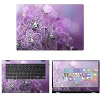 decalrus - Protective Decal Floral Skin Sticker for Asus VivoBook Flip 14 TP412UA (14" Screen) case Cover wrap ASvivobkFlip14_tp412ua-207