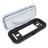 Clear Universal Water-Resistant 1-DIN Marine Boat Radio Stereo Housing Cover