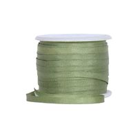 Threadart 100% Pure Silk Ribbon - 2mm Sage Green - No. 633-3 Sizes - 50 Colors