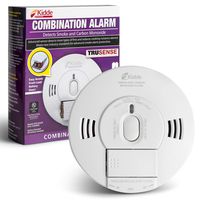 Kidde 21028499 DC Smoke and Carbon Monoxide Alarm Detector with TruSense Technology | Front Load Battery | Voice Notification | Model 2070-VDSCR, White