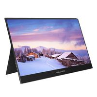 Wimaxit 13.3Inch 1920x1080P IPS HDR Portable USB-C HDMI Monitor Ultra Thin Build in Speaker Dual HDMI Input Gaming Monitor Type-C Travel Monitor for Laptop,Cellphones