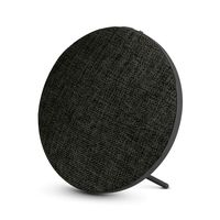 Portable Wireless Bluetooth Speaker with High Sound Quality,Bookshelf Desktop Fabric Speakers, Loud Volume,Rich Bass,Microphone,Hands-free Calling,AUX input,Suitable for Indoor&Outdoor(Black)