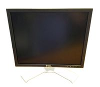 17" Dell 1707FPt DVI Rotating LCD Monitor w/USB 2.0 Hub (Black/Silver) - Rotates to Portrait or Landscape View!