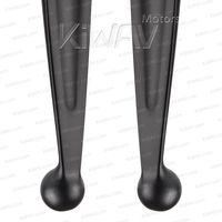 KiWAV aluminum hand control brake clutch lever matte black for Harley-Davidson 2014-2016 Touring OEM #36700064