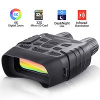 BNISE Night Vision Binoculars Digital Infrared Camera for Hunting - 950ft Night Vision Googgles with 32G TF Card 2.31" LCD Screen for Wildlife Day and Night 100% Darkness