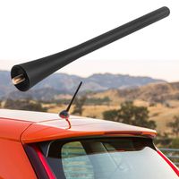 6.5" Only for Honda FIT S2000 Civic SI Hatchback Hybrid CR-V Element Insight CROSSTOUR MDX Jade Al-Alloy Black Antenna Mast Stubby ┃ OEM 39151-SWA-305