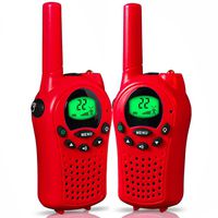 Dreamingbox 3-12 Year Old Boy Toys, Handheld Mini T-68 Walkie Talkie for Kids Toys for 3-12 Year Old Girls for Kids Boys Girls 3-12 Stocking Fillers Red