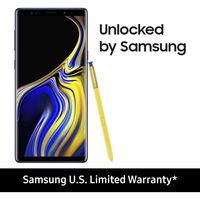Samsung Galaxy Note 9 Factory Unlocked Phone with 6.4" Screen and 128GB (U.S. Warranty), Ocean Blue
