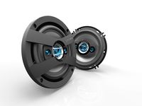 SCOSCHE HD6504 4-Way HD Multi-Fit Frame Design Speaker Set with 200 Watts Peak/50 Watts RMS Per Speaker and Protective Grills