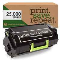 Print.Save.Repeat. Lexmark 521H High Yield Remanufactured Toner Cartridge for MS710, MS711, MS810, MS811, MS812 [25,000 Pages]