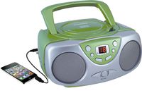 Sylvania Portable Cd Player & AM/FM Radio Mega Bass Reflex Boombox Sound System