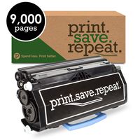 Print.Save.Repeat. Lexmark E360H11A High Yield Remanufactured Toner Cartridge for E360, E460, E462 [9,000 Pages]