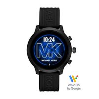 Michael Kors Access  MKGO Touchscreen Aluminum and Silicone Smartwatch, Black-MKT5072