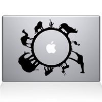 The Decal Guru Animal Planet MacBook Decal Vinyl Sticker - 15" MacBook Pro (2015 & Older) - White (0193-MAC-15P-W)