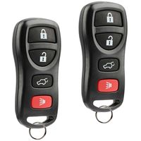 Key Fob fits 2004-2008 Nissan Armada / Infiniti QX56 2005 2006 2007 Keyless Entry Remote (KBRASTU15), Set of 2